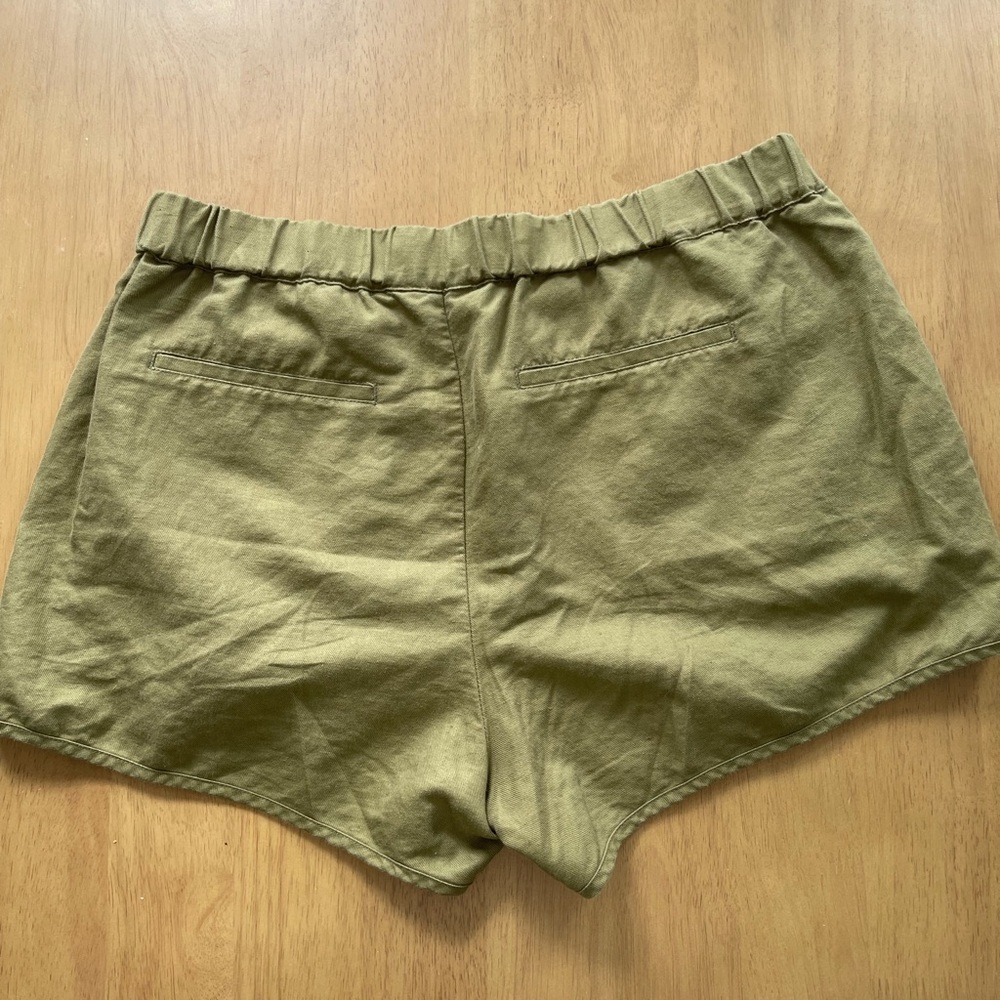 Quince linen and organic cotton shorts - Picture 4 of 5